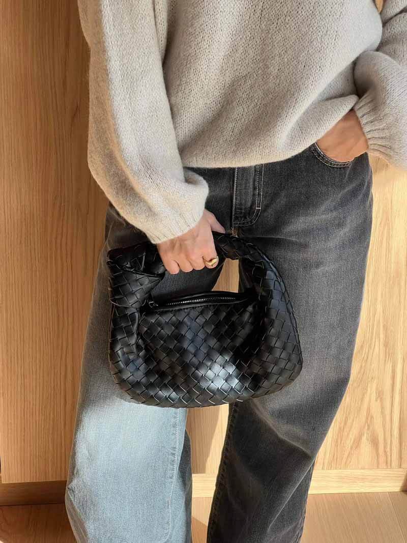 Woven Mini Handbag for Everyday Use