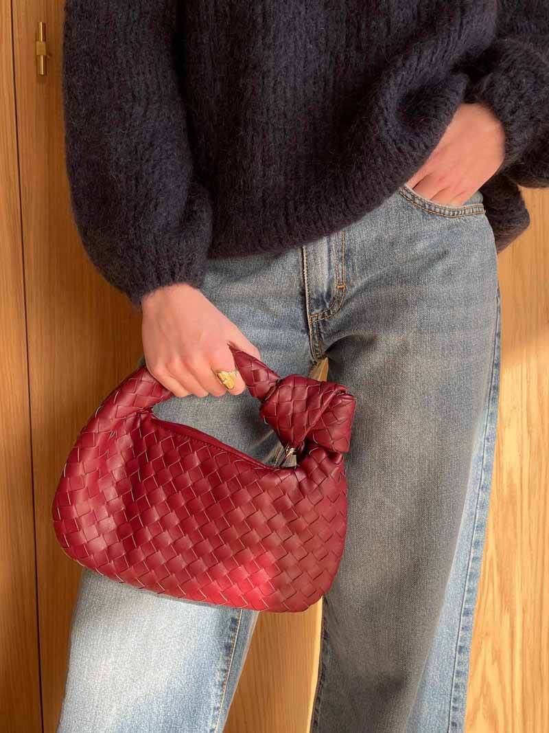 Woven Mini Handbag for Everyday Use