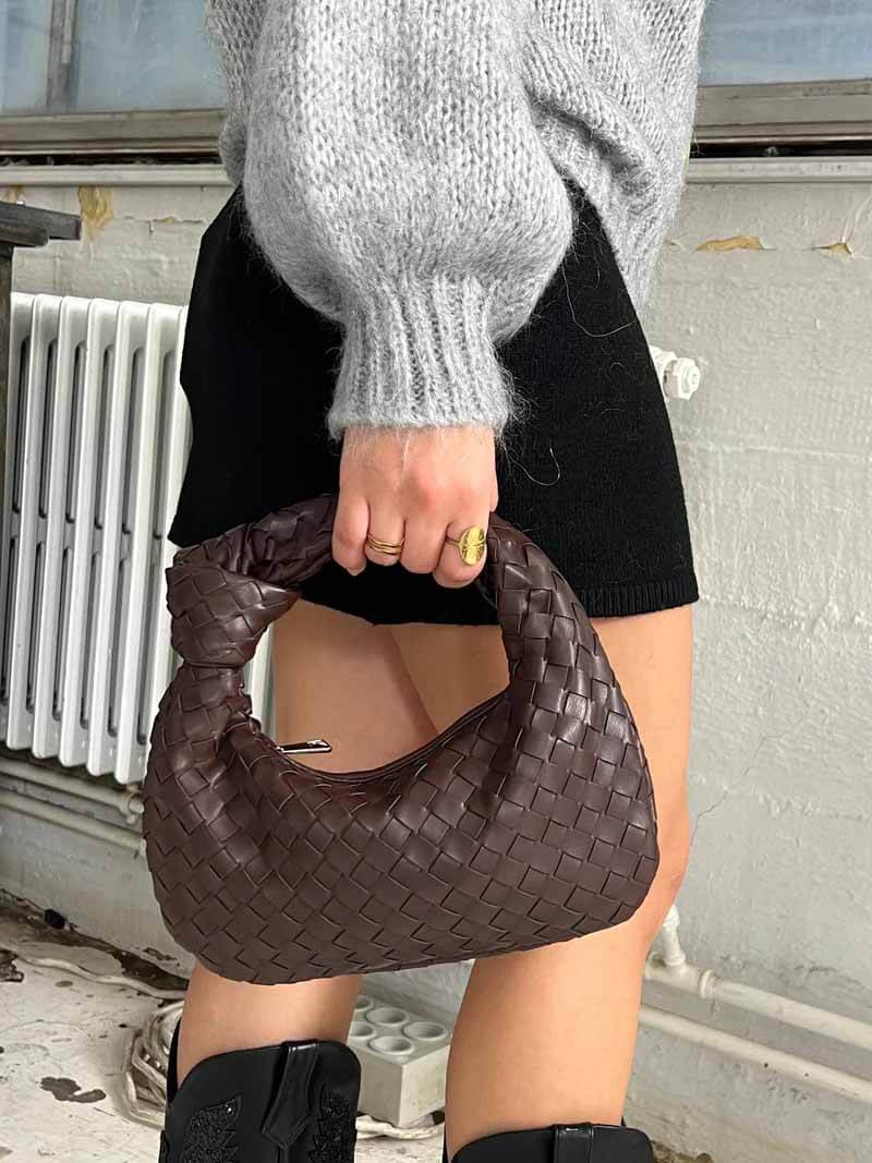 Woven Mini Handbag for Everyday Use