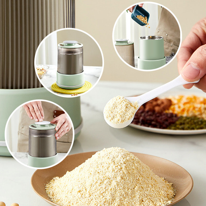 500 g Electric Food Grinder with Stainless Steel Chamber & Safety Lock