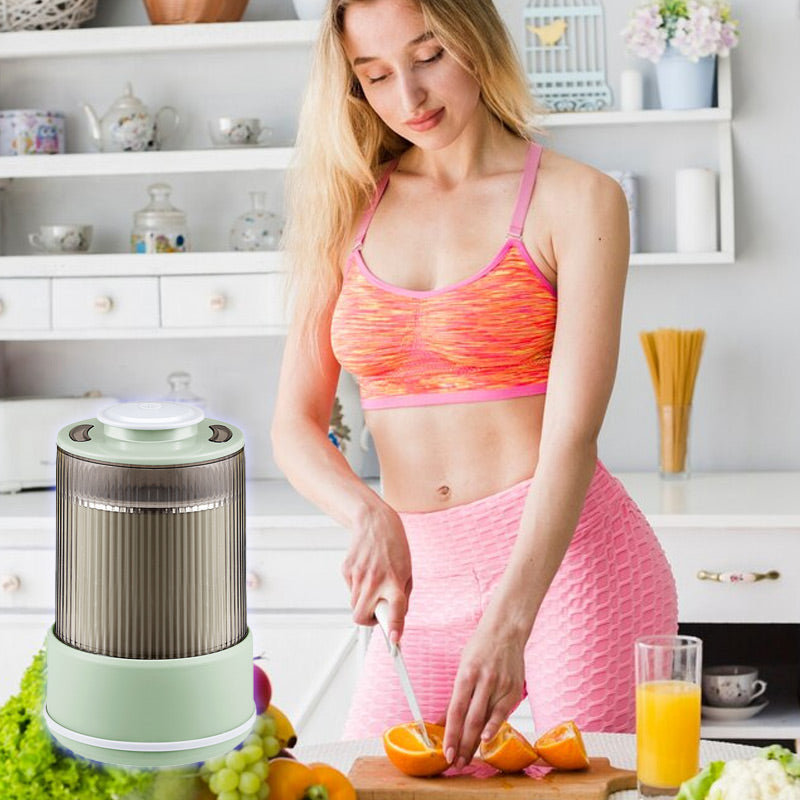 500 g Electric Food Grinder with Stainless Steel Chamber & Safety Lock