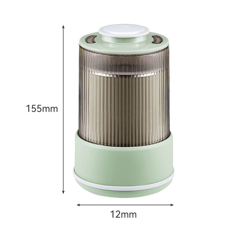 500 g Electric Food Grinder with Stainless Steel Chamber & Safety Lock
