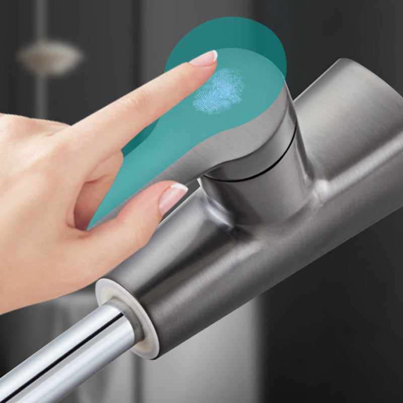 Pull-Out Single-Hole Basin Mixer Tap with Dual Spray Modes