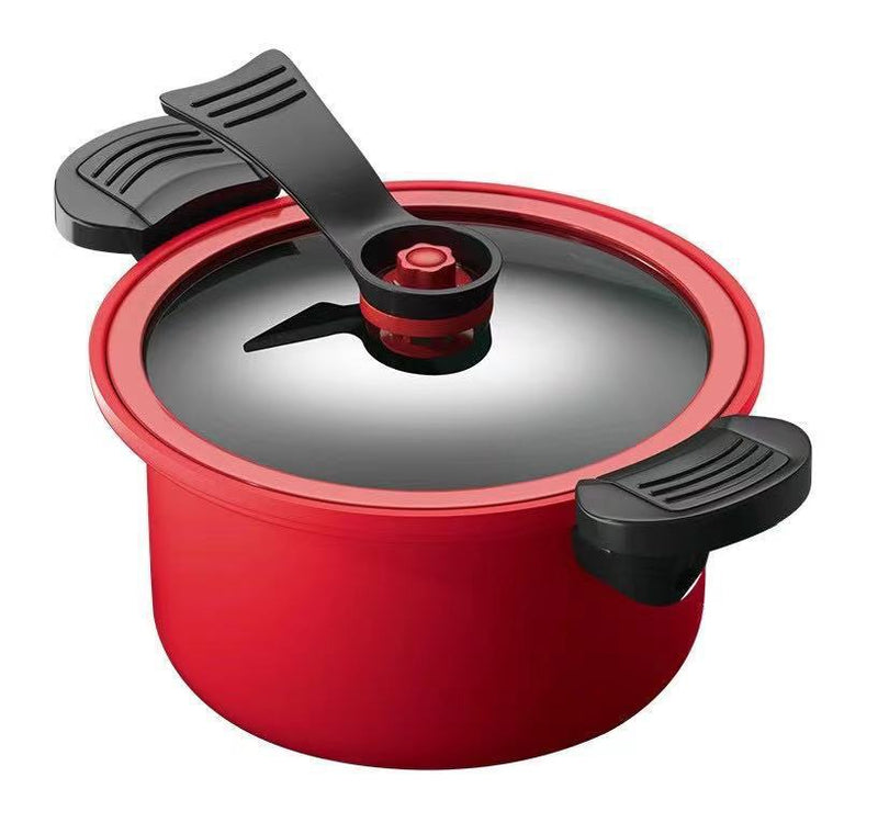 3.5L Quick Pressure Cooking Pot with Non-Stick Interior