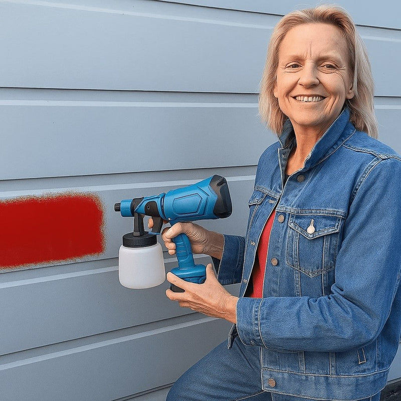 20V Cordless Electric Paint Sprayer with 3 Adjustable Spray Patterns