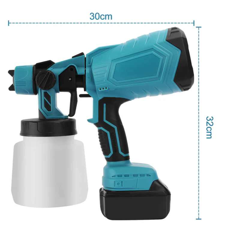 20V Cordless Electric Paint Sprayer with 3 Adjustable Spray Patterns