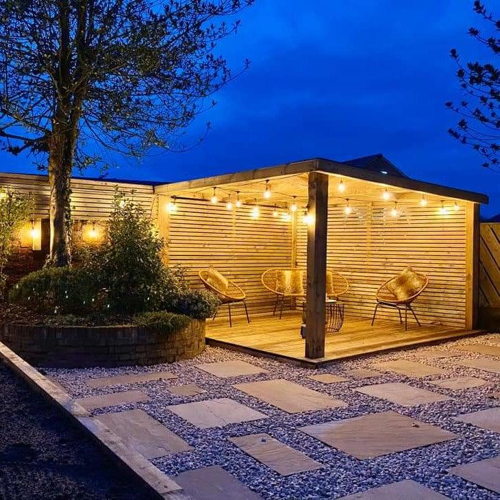 Heavy Duty LED String Lights for Outdoor Use - Waterproof and Connectable