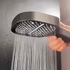 High-Pressure Handheld Shower Head with Multiple Spray Modes