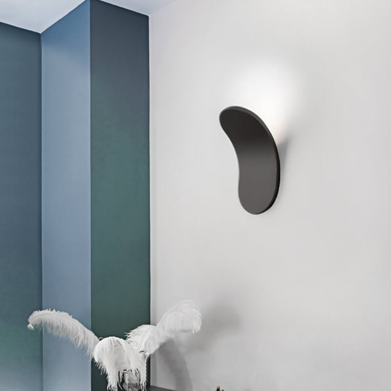 Modern Curved LED Wall Sconce with Soft Ambient Light