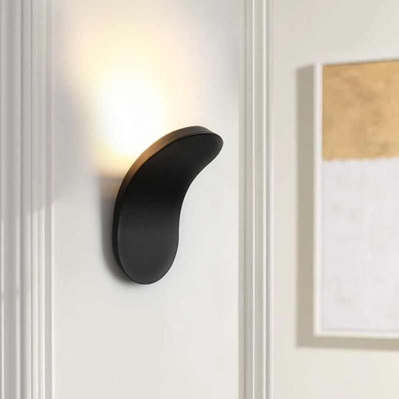 Modern Curved LED Wall Sconce with Soft Ambient Light