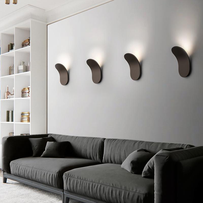 Modern Curved LED Wall Sconce with Soft Ambient Light