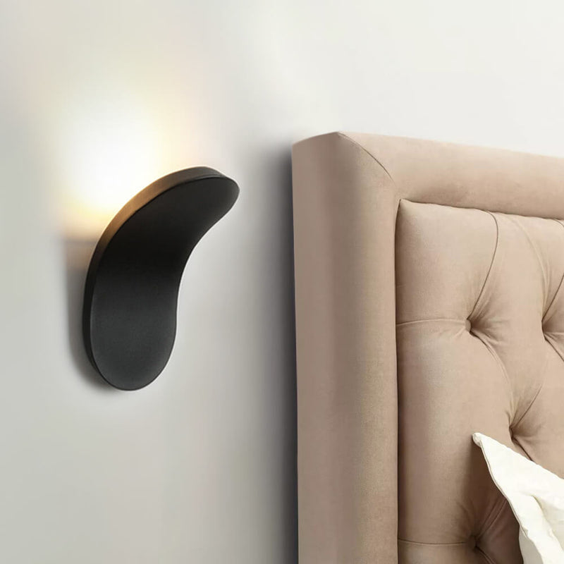Modern Curved LED Wall Sconce with Soft Ambient Light