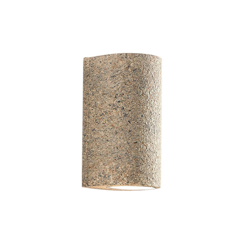 Textured Cylinder LED Wall Sconce with Warm Up & Down Light