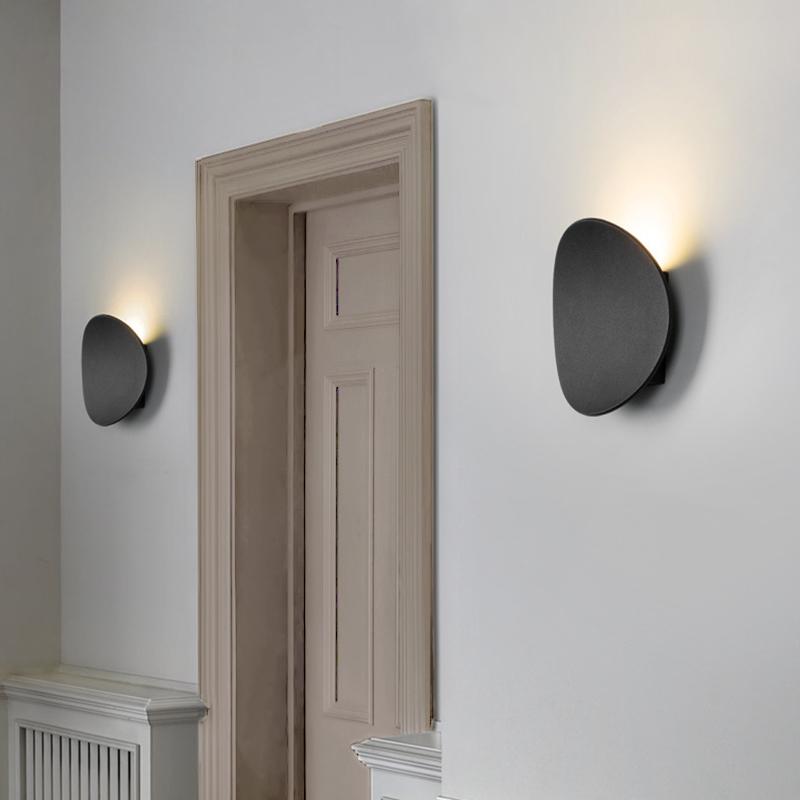 Sculptural LED Wall Sconce with Soft Indirect Light