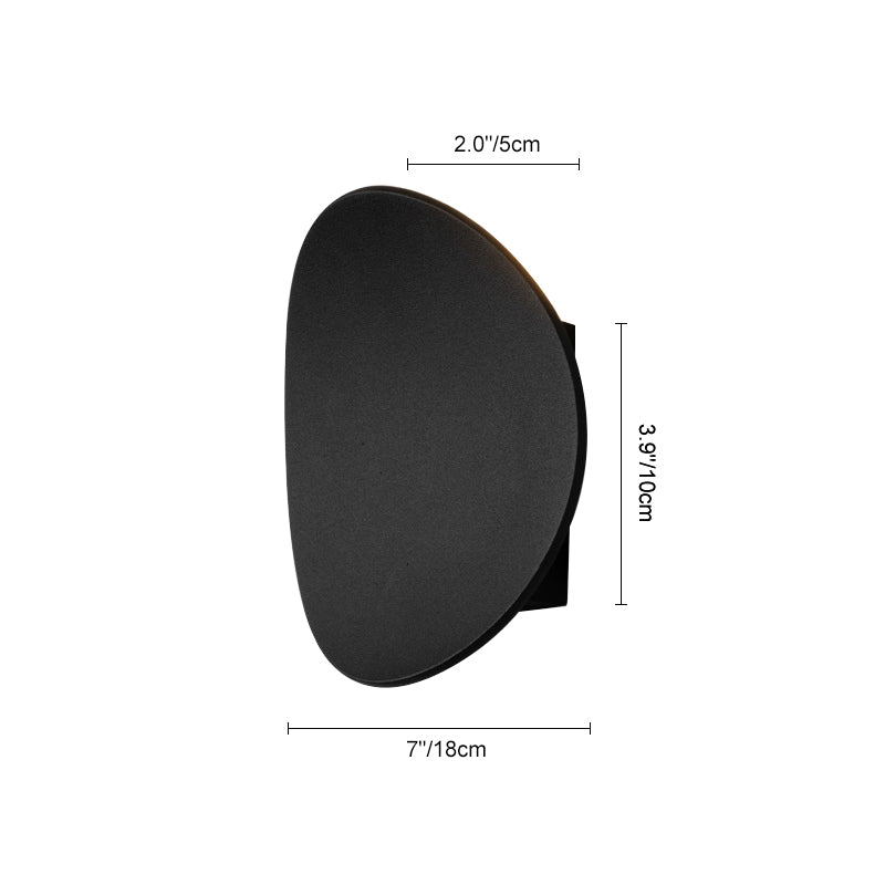 Sculptural LED Wall Sconce with Soft Indirect Light