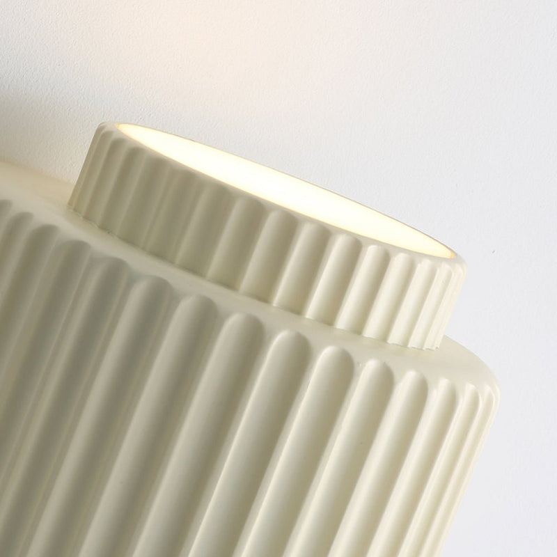 Nordic Fluted Wall Sconce with Soft Up & Down Light