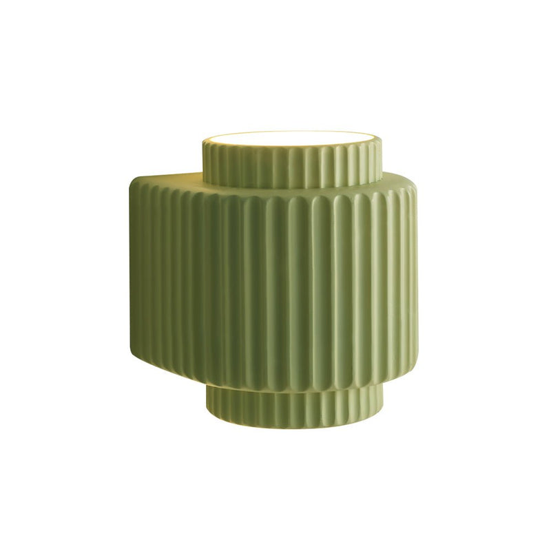 Nordic Fluted Wall Sconce with Soft Up & Down Light