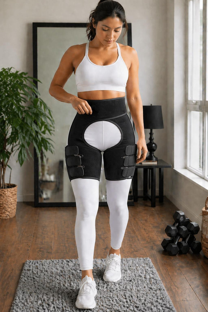 Adjustable Waist Binder with Supportive Thigh Straps