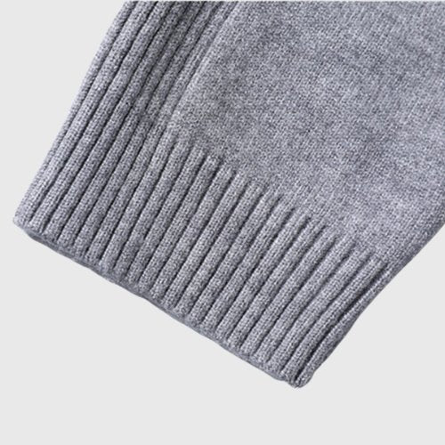 Classic Roll Neck Jumper for Men with Comfortable Fit and Timeless Style