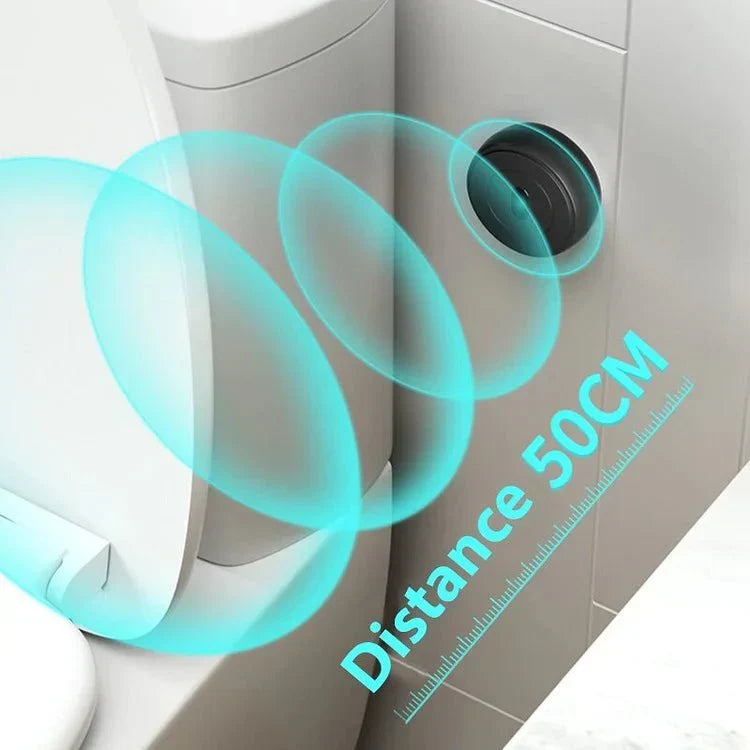 Touchless Automatic Toilet Flush Sensor with Adjustable Motion Detection