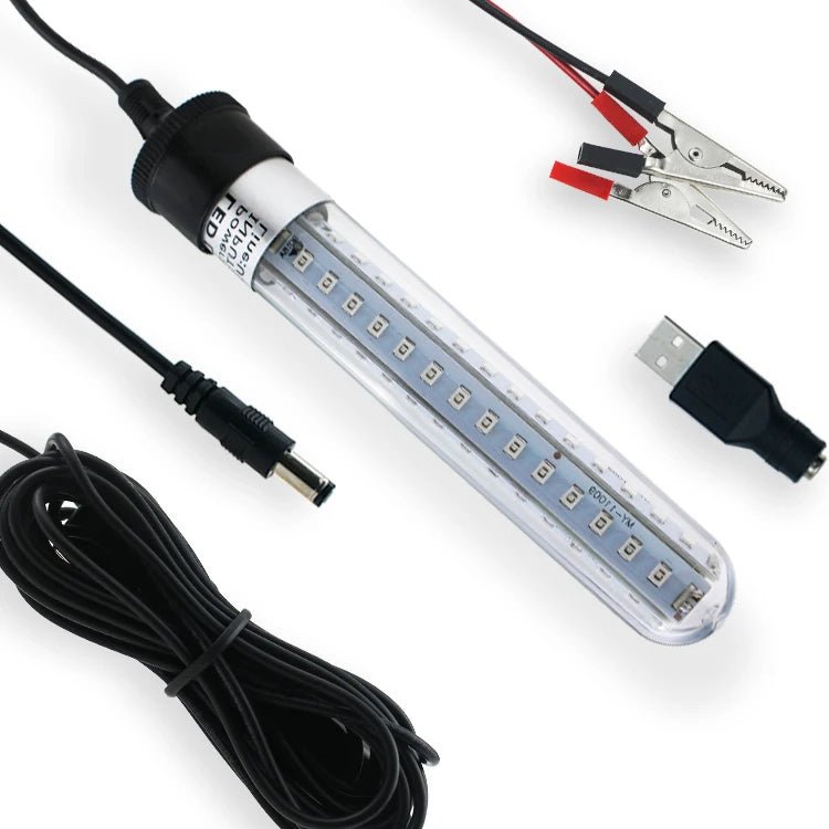 12V Submersible LED Fishing Light for Night Fishing & Fish Attraction