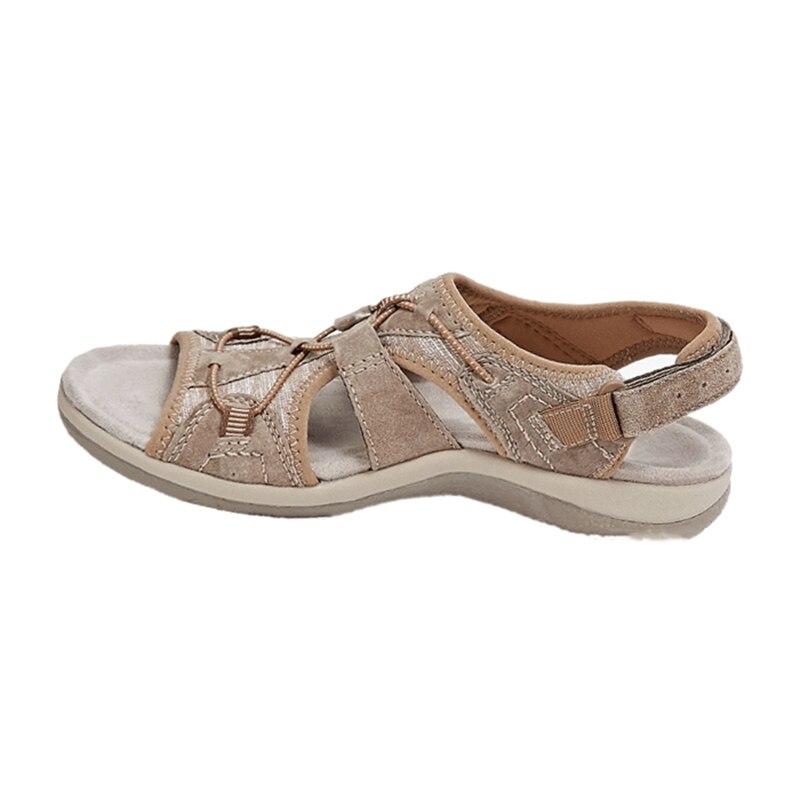 Comfortable Ladies' Sandals with Adjustable Straps and Open Toe