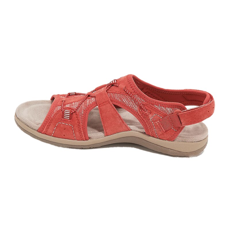 Comfortable Ladies' Sandals with Adjustable Straps and Open Toe