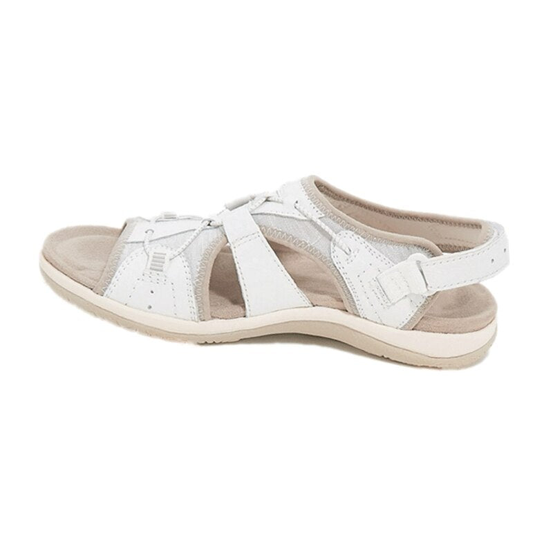 Comfortable Ladies' Sandals with Adjustable Straps and Open Toe