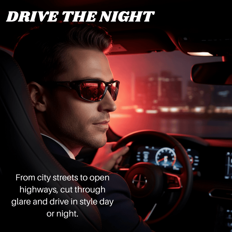 Polarised Unisex Sunglasses with UV400 Protection for Day and Night