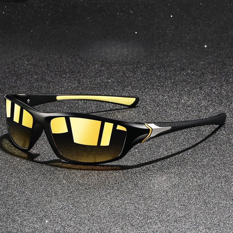 Polarised Unisex Sunglasses with UV400 Protection for Day and Night