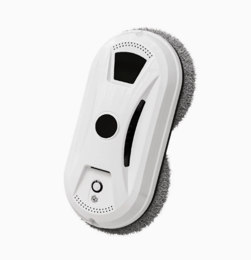 Automatic Smart Window Cleaning Robot with Dual Rotating Pads