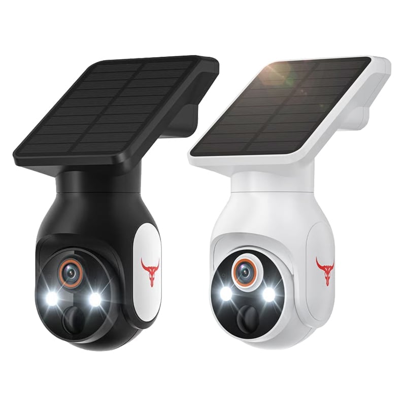 Solar 1080p Smart Security Camera with AI Motion Detection