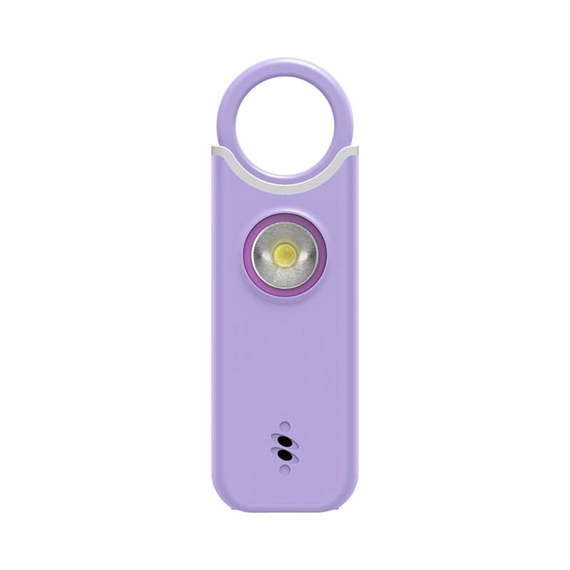 Rechargeable 135dB Personal Safety Alarm with LED Light