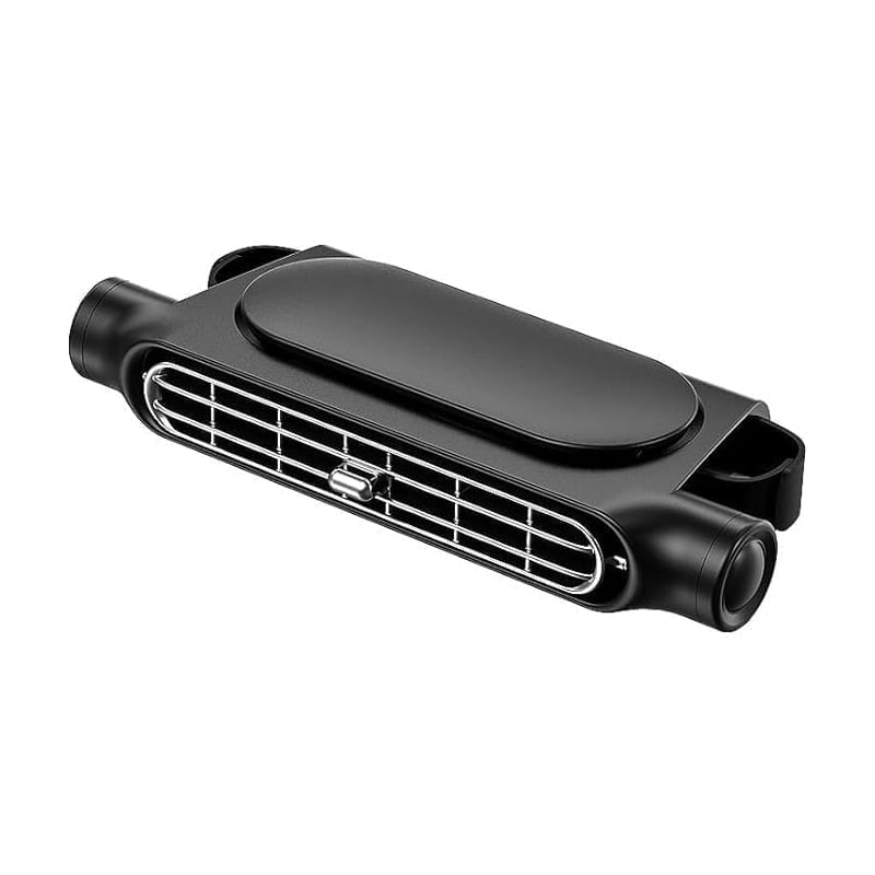 Adjustable Car Seat Cooling Fan with Multi-Directional Airflow