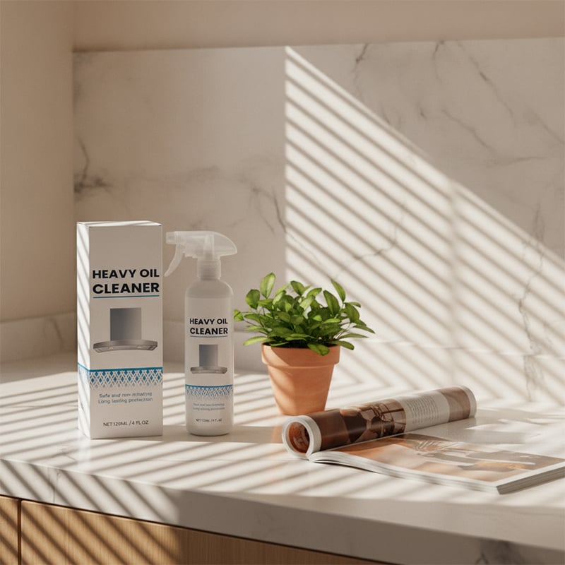 Powerful Deep Penetrating Heavy Oil Cleaner Spray for Kitchen Surfaces