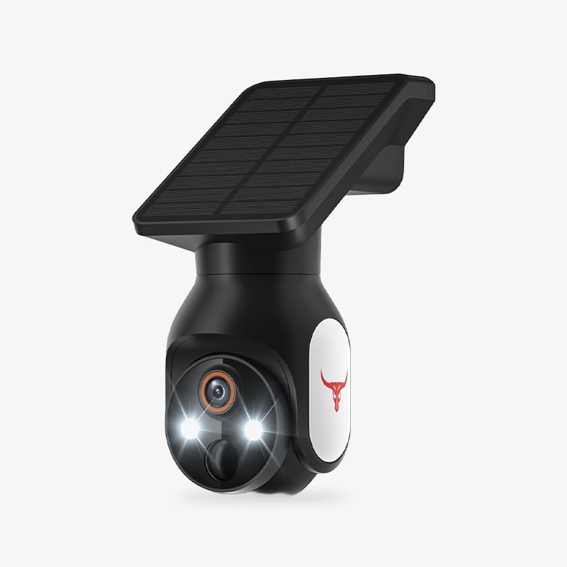 Solar 1080p Smart Security Camera with AI Motion Detection