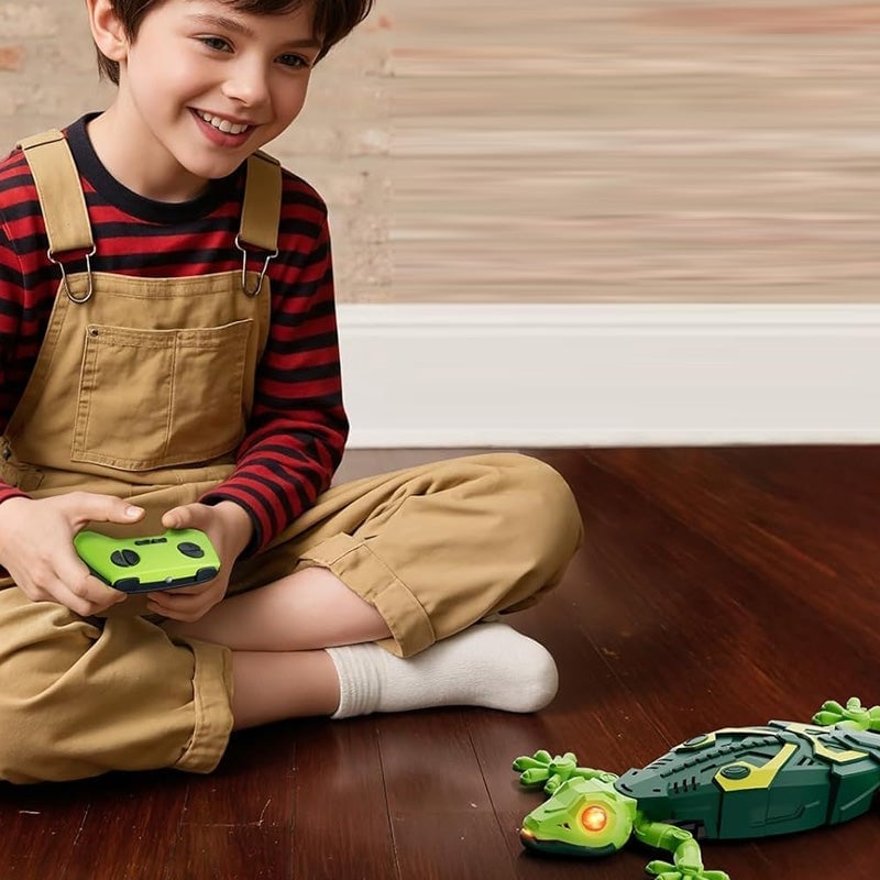 Kinetic Crawling Lizard LED Toy