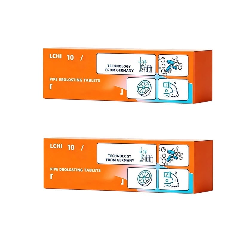 Powerful Pipe Declogging & Cleaning Tablets for Household Drains
