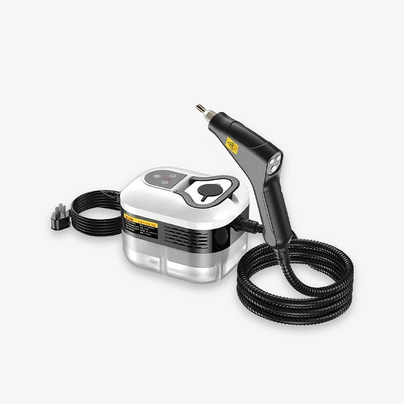 2500W Handheld High-Temperature Pressurised Steam Cleaner with Multiple Attachments