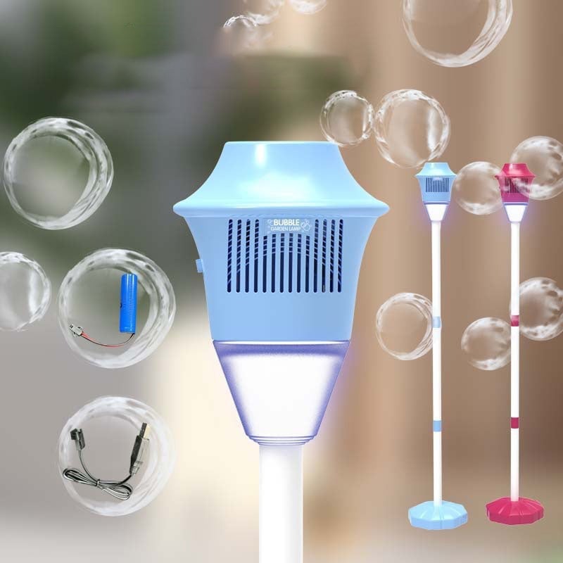 Rechargeable Automatic Bubble Maker with Adjustable Stand