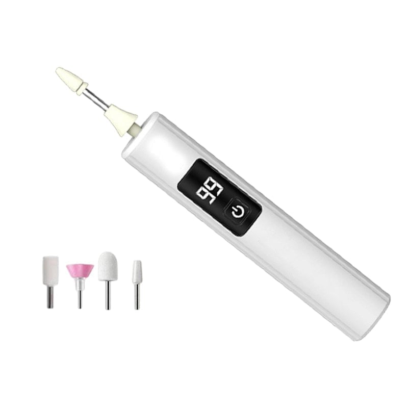 Rechargeable Electric Nail Grinder with LED Light & Digital Display