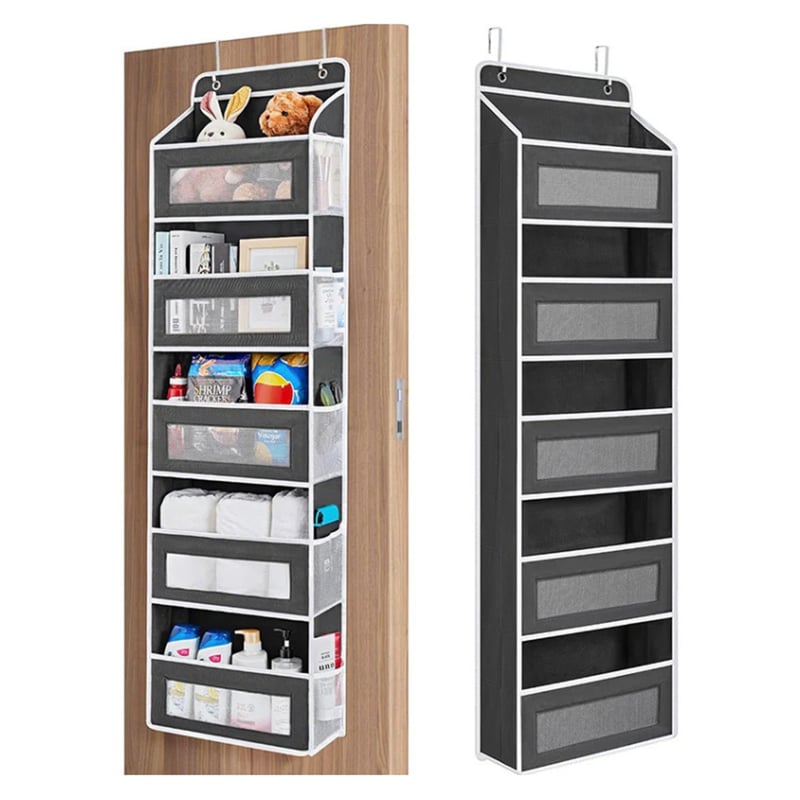 Five Tier Over The Door Organiser with Mesh Pockets