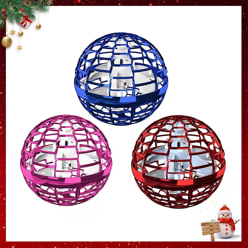 Rechargeable Flying Hover Ball with Protective Cage