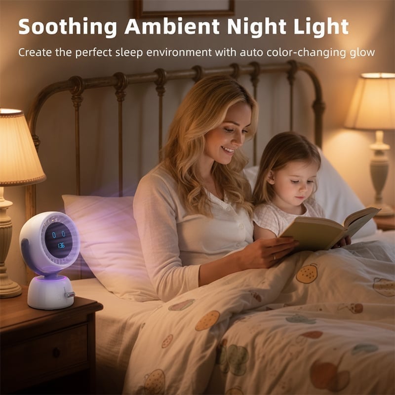 AI Face Tracking Turbo Desk Fan with 200-Speed Control
