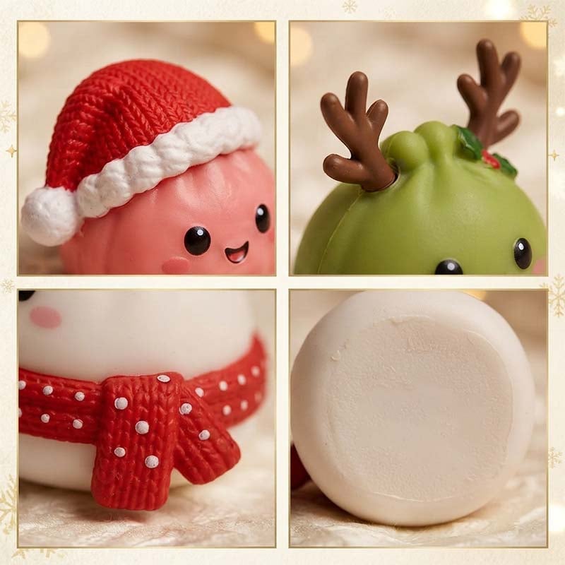 Christmas Dumpling Squishy 24-Day Advent Calendar