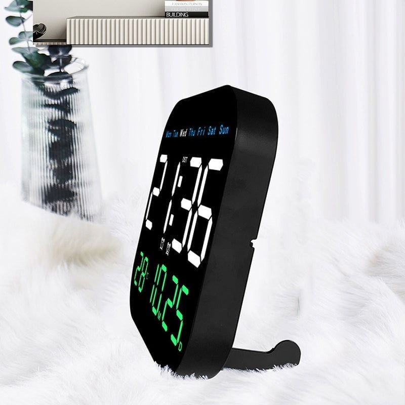 Multifunctional LED Digital Clock with Temperature & Remote Control