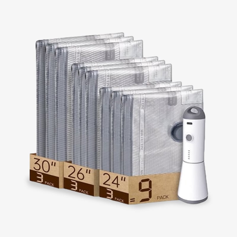 Travel Vacuum Storage Bags with Portable Electric Pump