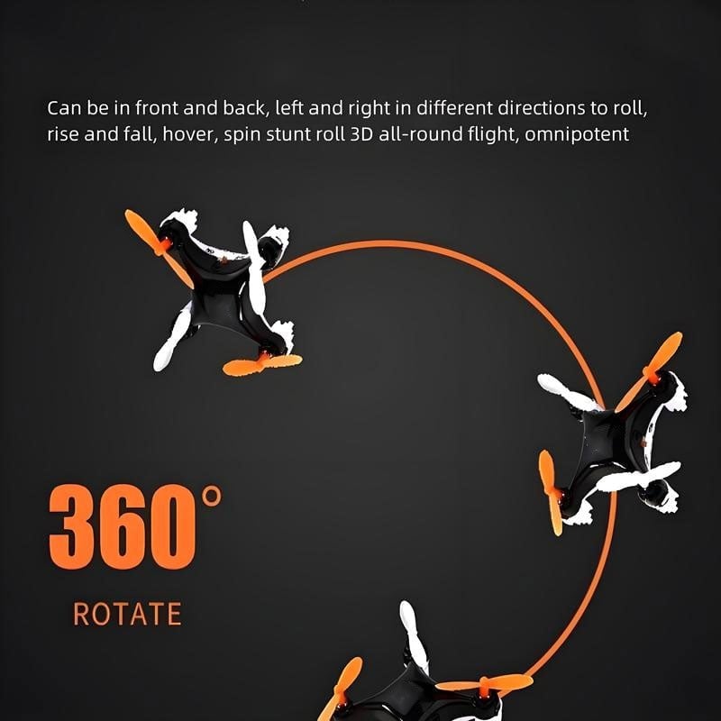Mini Remote Control Stunt Drone with 360° Flips