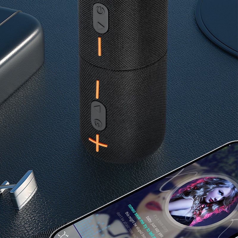 20W TWS Portable Bluetooth Speaker with LED Lights