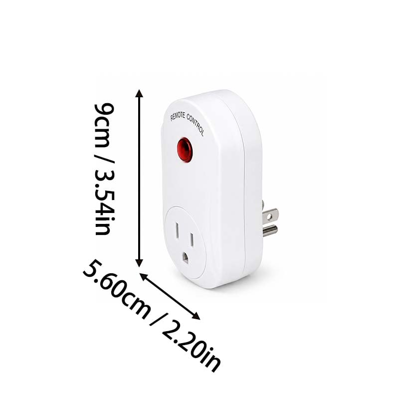 Wireless Remote Control Power Socket with Safety Protection